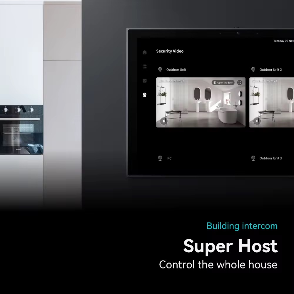 Smart home control panel